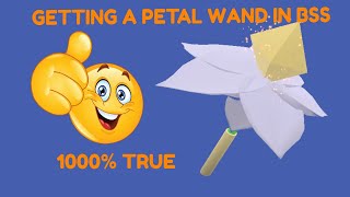 Getting a petal wand 1000 True [upl. by Nerrag615]