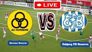 Horsens Reserve Vs Esbjerg FB Reserve Football Score Live streaming [upl. by Gleda]