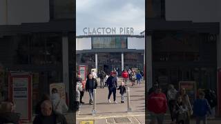 Beach 🏖️ day in ClactonOnSea clacton uk beach fun [upl. by Clerc]