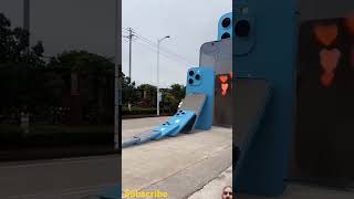 How skateboard work smartphone skateboarding skateboard art reels automobile shorts viral [upl. by Gnirps994]