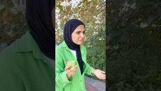 رناد وقعت في لعنة نسحرت تفاحة سحرية 🍏 shamandadam shorts comedy magic [upl. by Mariya]