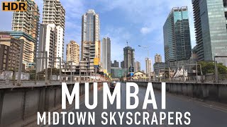 4KHDR Midtown Mumbai Drive  Skyscraper City [upl. by Novit313]