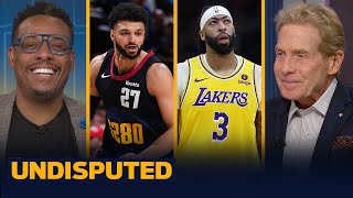 Lakers blow 20point lead vs Nuggets in Game 2 Murray hits Buzzer Beater over AD  NBA  UNDISPUTED [upl. by Fihsak]