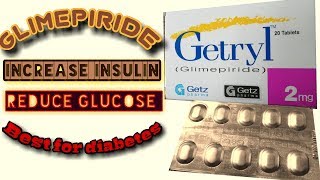 glimepiride tablet uses action and side effects hindiurdu [upl. by Atnicaj533]