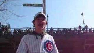 NICK EVERSMAN CATCHES RICKIE WEEKS HOME RUN  WRIGLEY [upl. by Rocco]