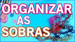 Como organizar sobras de linhas fácil ✔ [upl. by Nnyliak235]