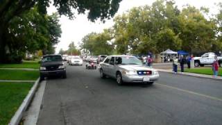 Vintage Police Car Parade in Ripon California 2008 [upl. by Iridis406]