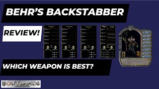 What weapon should you use on your Backstabber Behrs Backstabber Review UO Outlands MMORPG 2024 [upl. by Alleber]