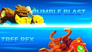 Skylanders Swap Force PVP  Bumble Blast VS Tree Rex [upl. by Eloisa]