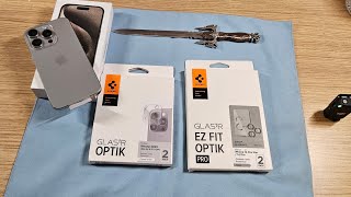 Spigen EZ Fit Optik iPhone 15 Pro [upl. by Enelyw218]