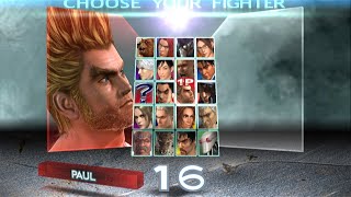 Tekken 4 PS2 Paul Playthrough 170724 [upl. by Ynnub874]