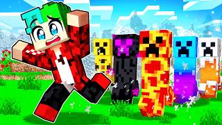 ESTOS CREEPERS EXISTEN en MINECRAFT  Karim Juega [upl. by Lamson579]