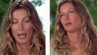 Gisele Bündchen fala sobre seu divórcio pela primeira vez legendado [upl. by Kcirred890]