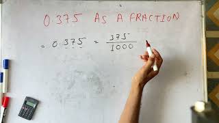 375 as a fraction  Fraction  Hindi  Surendra khilery [upl. by Laven554]