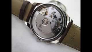 1991 Movado Kingmatic Valjoux 7750 Movement in Action [upl. by Corso478]