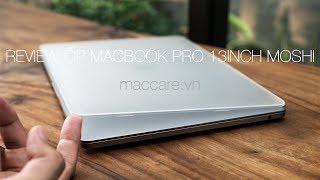 Mở hộp  ỐpCase MacBook Pro 13inch 2016 2017 2018 Moshi iGlaze Hardshell [upl. by Rekoob]