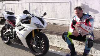 Metzeler Sportec M7 RR World Exclusive Test  Tyre Test  Motorcyclenewscom [upl. by Acinoev689]