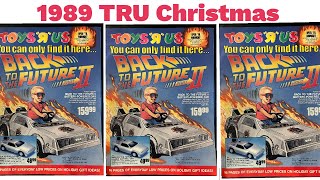 1989 Toys R Us Christmas toysrus backtothefuture christmas 80s batman nintendo sega bttf [upl. by Nodnek]