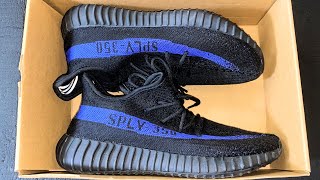 Yeezy Boost 350 V2 Dazzling Blue from DHGate  Review [upl. by Seldan110]