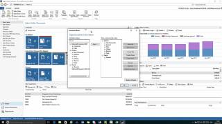 Dynamics NAV 2016 Using the Application Menu [upl. by Eesdnyl118]