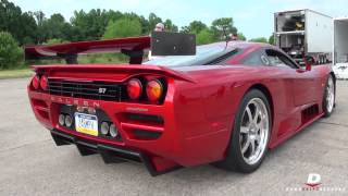 Saleen S7 Twin Turbo Competition  Sound [upl. by Anirrak]