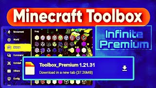 Minecraft 12131 Toolbox Premium infinite  LinkFixed  MediaFire  MaxMods [upl. by Ayeka]