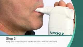 How to Use the Aerobika Oscillating Positive Expiratory Pressure Therapy System [upl. by Alboran569]