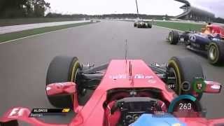 Alonso vs Vettel vs Raikkonen [upl. by Artim]