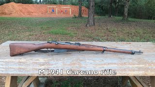 Shooting the 1941 Carcano rifle in 65×52mm [upl. by Diarmit]