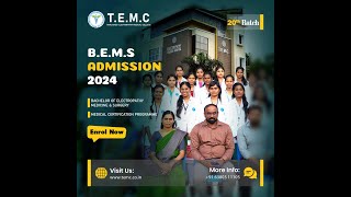 BEMS ADMISSION  TEMC  NEHM OF INDIA  MEDICINE COURSE  ELECTROPATHY COLLEGE [upl. by Benedic9]