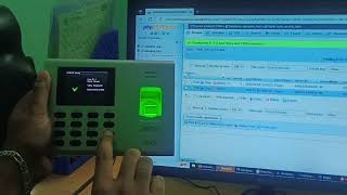 Zkteco Time Attendance Software Setup and Configuration Full  Data sent by API [upl. by Etep]