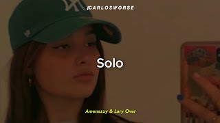 Solo LetraLyrics Amaneza amp Lary Over [upl. by Spragens]