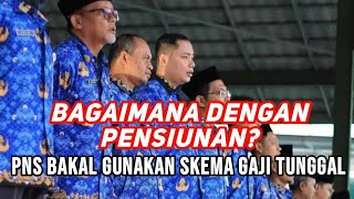 PNS Bakal Gunakan Skema Gaji Tunggal yang Malas dan Rajin Dapat Tukin Berbeda [upl. by Duston]