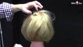 Haircuts for Women  Bob Haircut with Razor Demo [upl. by Artap635]