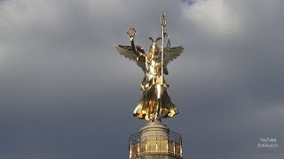 Berliner Siegessäule Berlin Victory Column Colonne de la Victoire Columna de la Victoria Stern [upl. by Koser596]