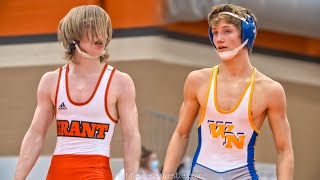 138 – JD Jones G of Wheaton North IL vs Doug Zimmerman R of Fox Lake Grant IL [upl. by Rurik]