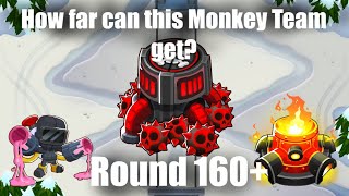 How far can this Monkey Team get Part 29  BTD6 [upl. by Omrellig]