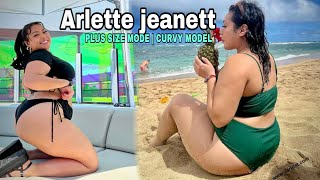 Arlette Jeanette  Bio Wiki Facts Age Height Weight Measurement Photos Fashion model [upl. by Aikam]