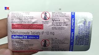 Folitrax 10 Tablet  Methotrexate Tablet  Folitrax 10mg Tablet Uses Benefits Dosage Review Hindi [upl. by Marielle]