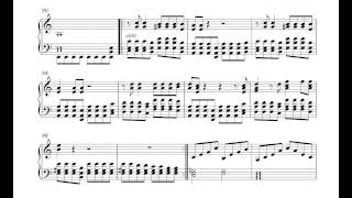 Lacrimosa  Alles luge  Piano version  Sheet music [upl. by High]