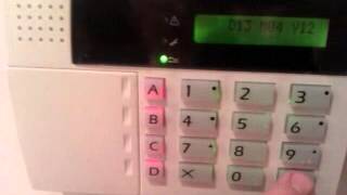 How to set or change the time and date on the Scantronic 9651 9751 9853 Alarm System [upl. by Yelmene]