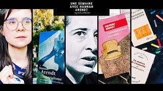 Une semaine avec Hannah Arendt P1 Vlog Lecture 10 [upl. by Shannan]