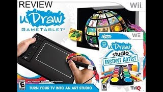 Wii uDraw GameTablet and uDraw Studio Instant Artist Review [upl. by Noelyn]