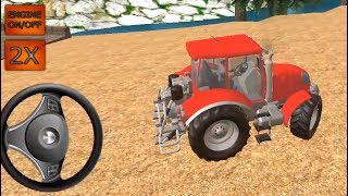 Tractor Games 2021 🚜 Farm Tractor Game Simulator  Tractor video  Traktör Oyunu Traktör araba video [upl. by Ajim764]