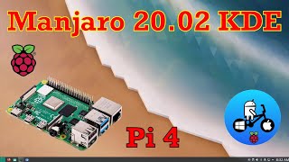 Manjaro 2002 KDE Raspberry Pi 4 2Ghz Overclock [upl. by Nnov72]