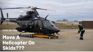 How to Move a Helicopter in and out of a Hangar [upl. by Trotta]