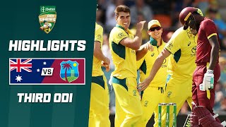 Australia v West Indies 202324  Third ODI [upl. by Consalve]