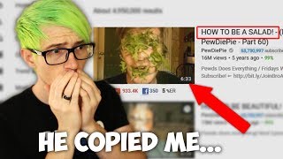 PEWDIEPIE COPIED ME CAN WE COPYSTRIKE PEWDIEPIE  Meme React 👏👏 [upl. by Brendan]