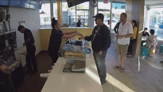 Some fast food franchises start cutting jobs as California minimum wage increases [upl. by Lotus751]