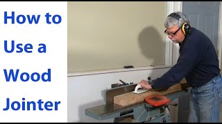 How to Use a Wood Jointer Woodworking for Beginners 3  Woodworkweb [upl. by Herates]